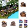 Mini Fairy Garden Miniature House Fence Craft DIY Micro Landscape Decor Gift