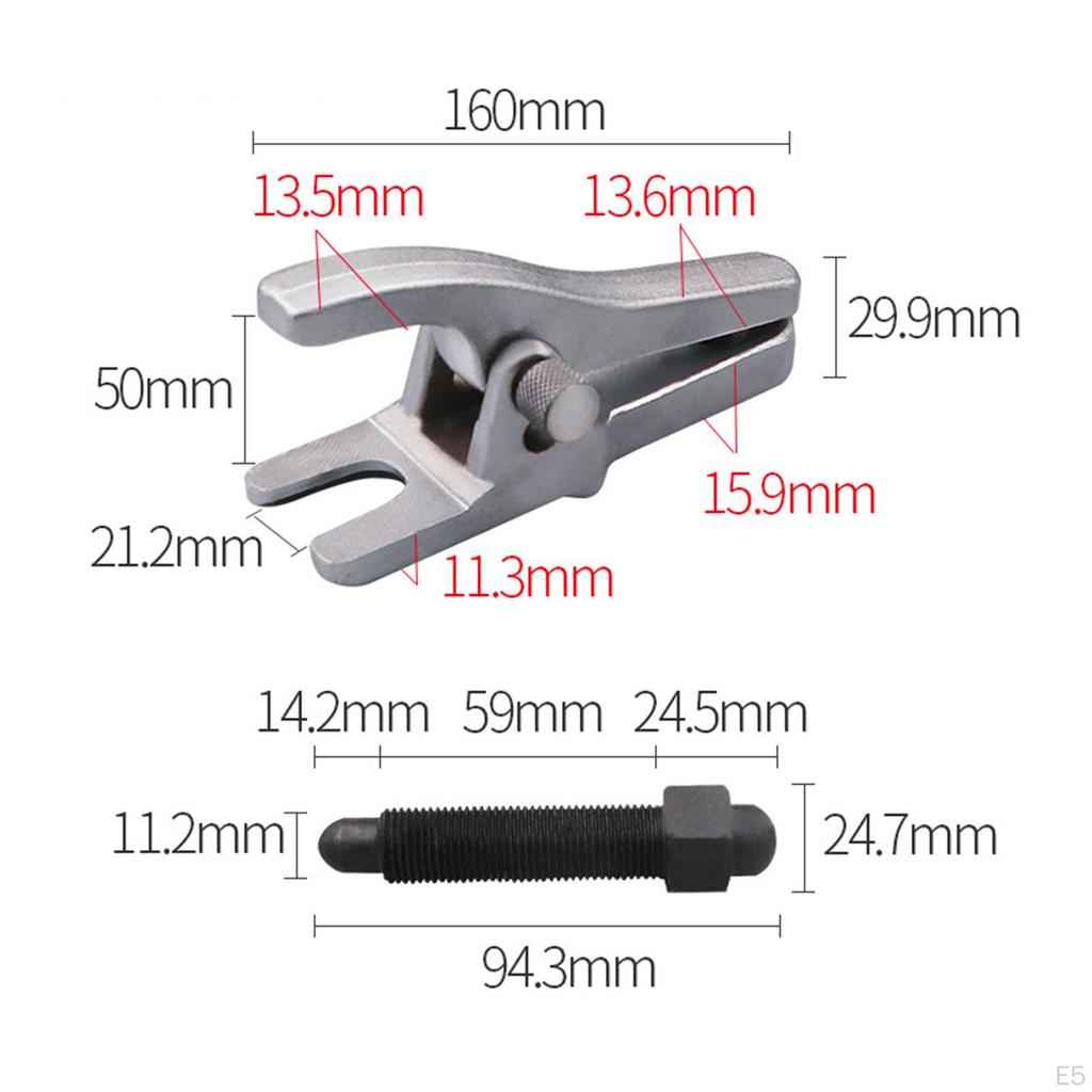 Ball Joint Separator Puller Extractor Sturdy for Cars Trucks High Hardness Adjustable
