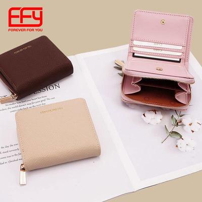 Stilvolle Kompakte Zweifach-Damen-PU-Ledergeldbörse mit Hoher Kapazität