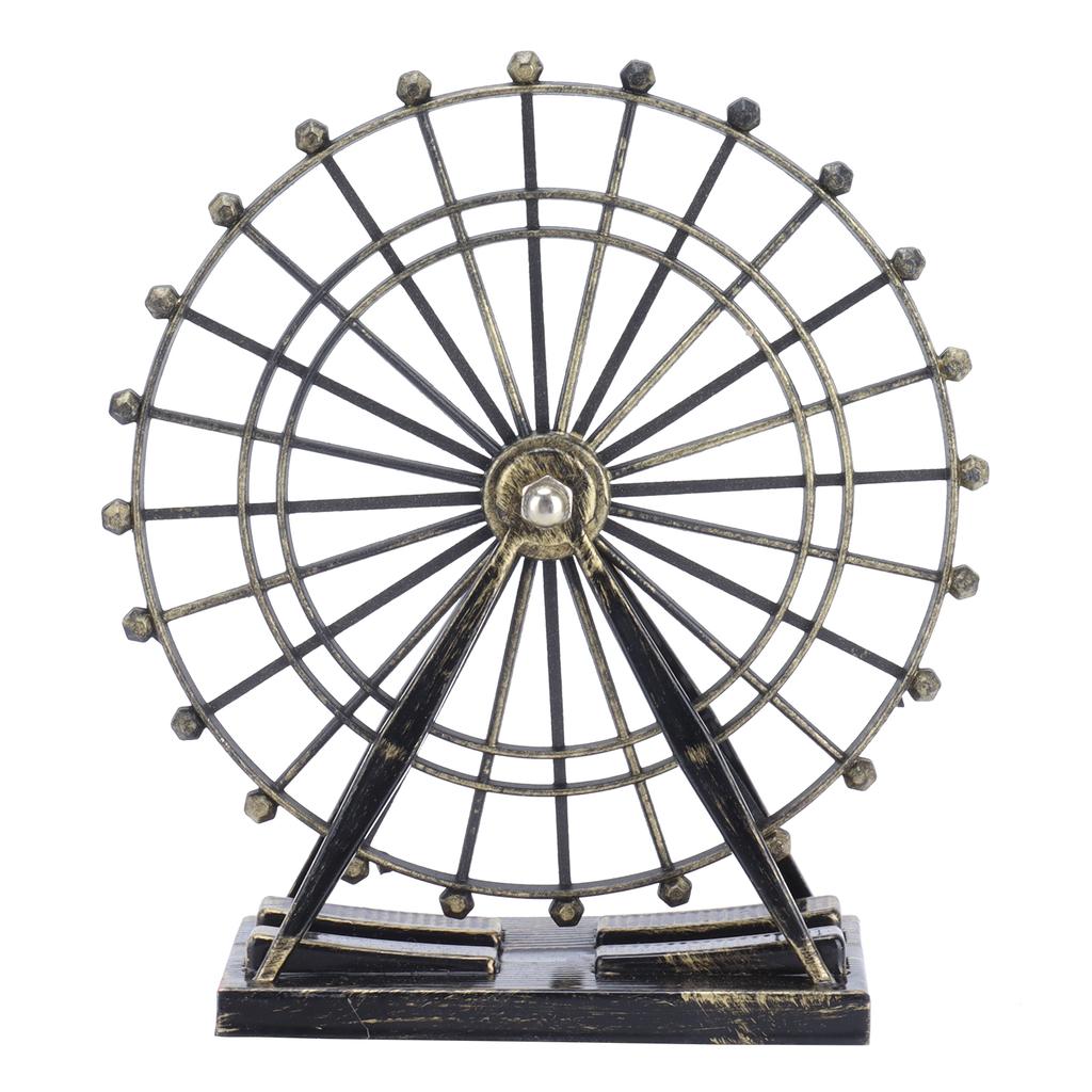 Desktop Ferris Wheel Decoration Model Ferris Wheel Statue Ornament for HomeOffice
