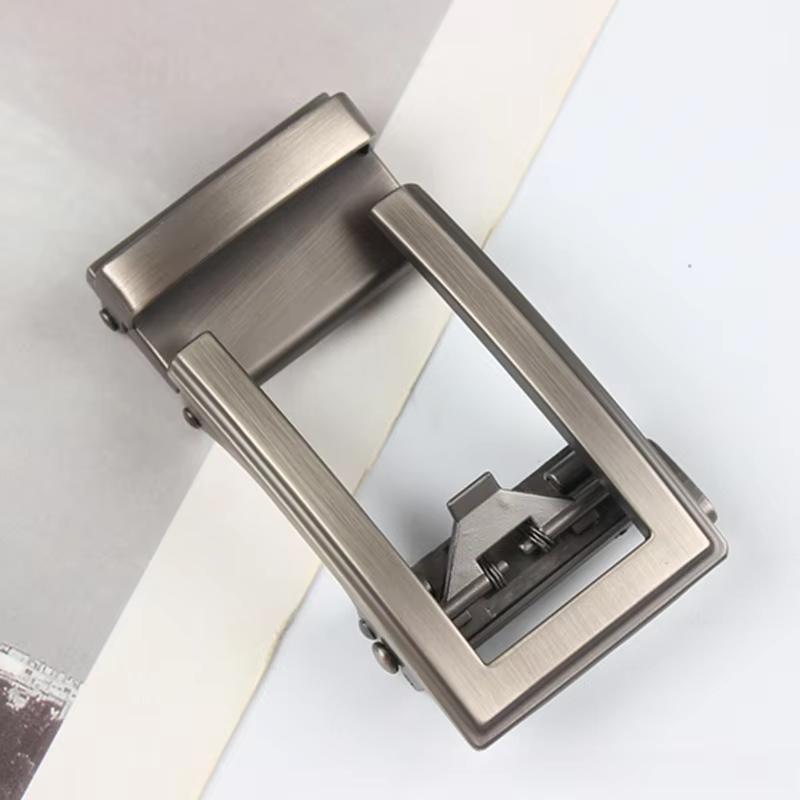 Moderne Automatische Gürtelschnalle für Herren, 3,5 cm Breite, Business & Freizeitstil, Legierung Gürtelschnalle, Perfektes DIY Gürtelzubehör