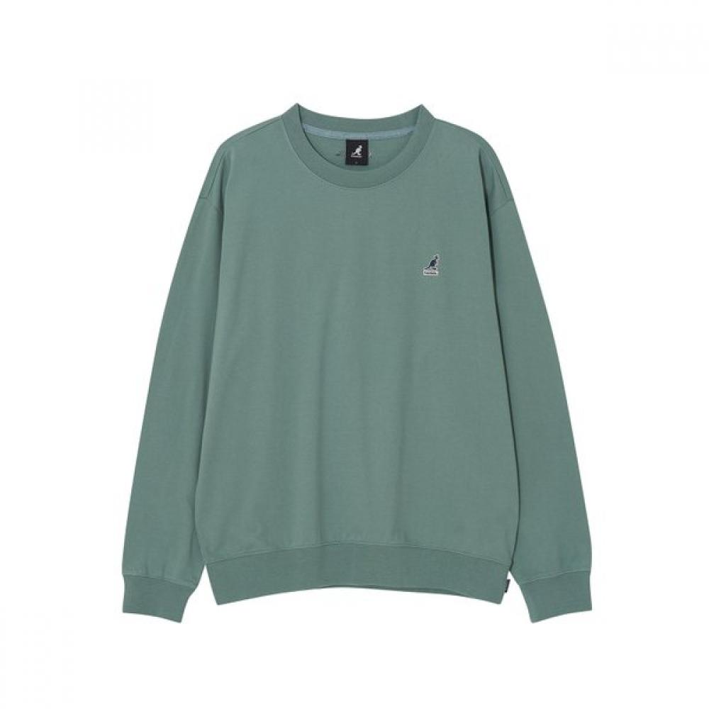 Kangol Classic Sweatshirt Tough Green Krecrt17710 XL