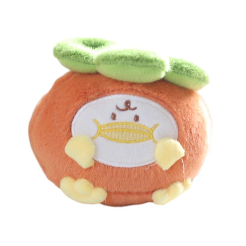 Niedlicher Panda Plüschtier Schlüsselanhänger Kurzplüsch 11cm Höhe Panda und Kaki Design