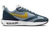 Nike Air Max Dawn Vintage Fabric Cushioning Low top Casual Long Distance Running Sprint Running Shoes Men's Blue Yellow DJ3624-003