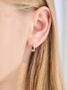 [ELLE Jewelry] 14K Daily One-Touch Ring Earrings (Gold Plated) ELGPEE487
