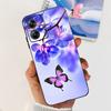 For Motorola Moto G54 5G Case Black Matte Liquid Silicone On Motorola G54 MotoG54 G 54 Soft Cover Leopard Print Coques Fundas