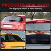 1PC LED High Mount Rear Third Brake Light Stop Signal Lamp Black/Red Lens For Nissan Juke 2011-2014 OEM:26590-1KA0B Accessories