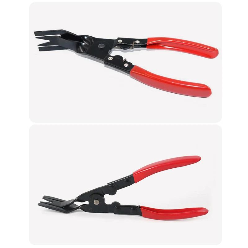 Car Door Nail Puller Fastener Jaw Screwdriver Set Clip Pliers Tool Dashboards Interior Removal Modification Installation Tools