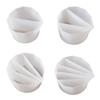 Color Mixing Split Cup For Pouring Paint DIY Handmade Fluid Bear Crystal Drip Silicone Mold Art