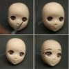 DIY Silicone Mould Fondant Doll Head Face Baking Cake Chocolate Accessories