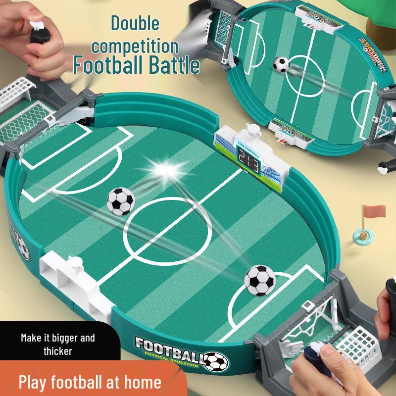 Educational Table Football Game for Kids: Handheld, Two-Player Board for Parent-Child Interaction, Ages 3-8