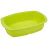 Wahei Freiz Microwave Cooker Silicone Steamer Raku CHIN! Silicone L, Lime Green, RR-5272