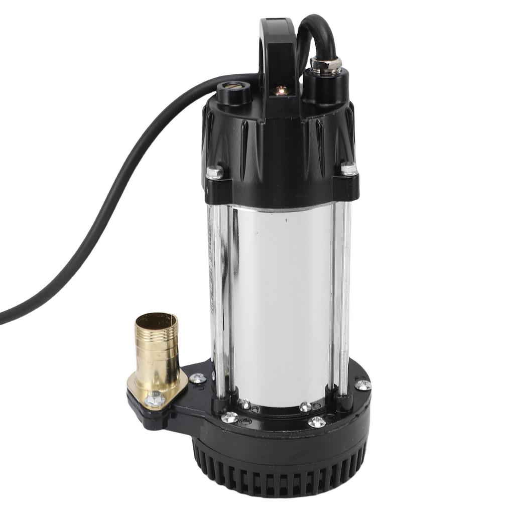 300W Submersible Pump Stainless Steel Electric Water Pump with 2.5M Cable 4m³ H Flow Rate 22M Lift Brushless Copper