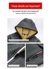 Men's Lamb Fleece Hoodie: Velvet-Lined, Thickened, Autumn/Winter, Casual Sportswear Jacket
