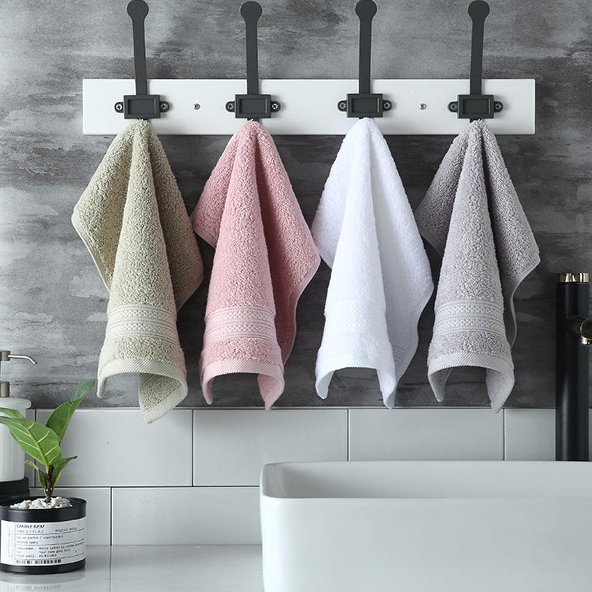 Large Thick Towel Set Solid Color 100% Cotton Bath Towel Bathroom Hand Face Shower Towels For Adults Home Hotel toalla de ducha