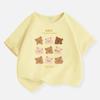 Chinoiserie Style Funny Summer Retro Trend Cartoon Kitten Print T-shirt Women Loose Design Lovers Casual Short Sleeved