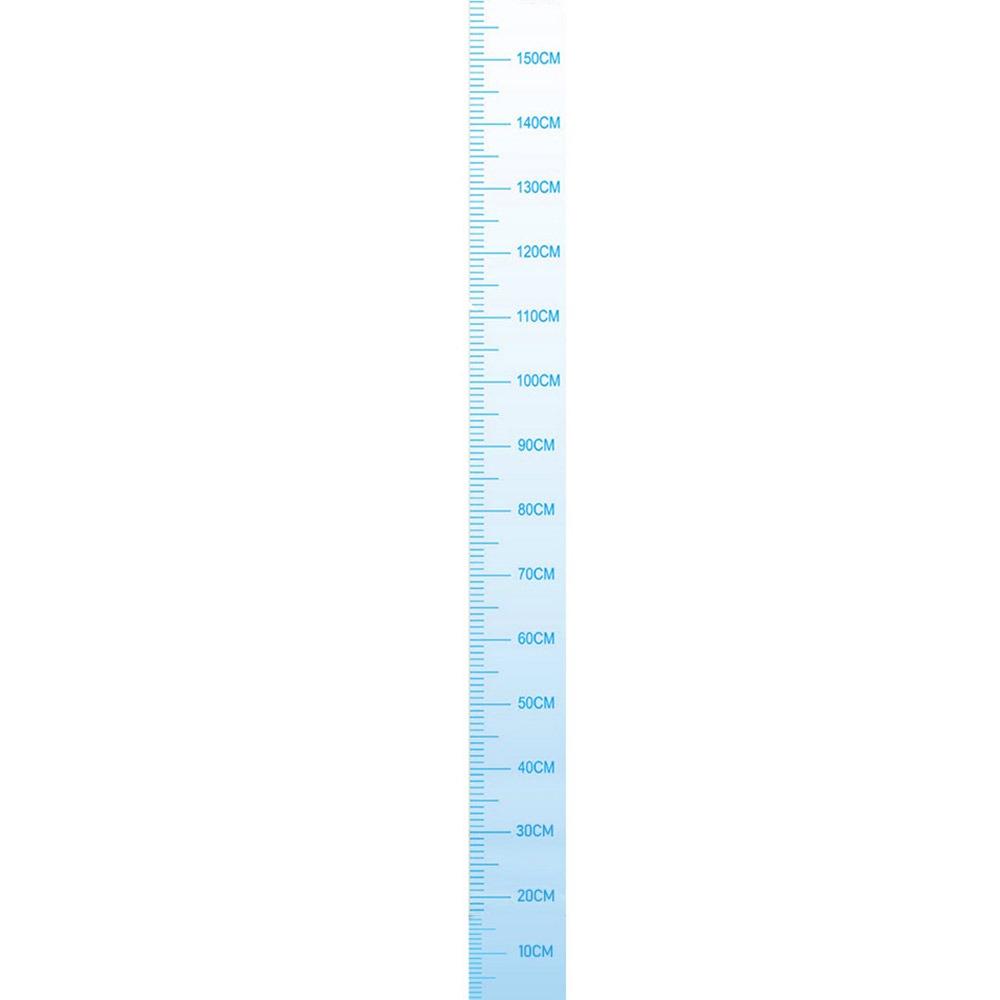 2M Height Height Measurement Sticker Waterproof Removable Height Chart Self-adhesive Wall Sticker Height Measuring Tape