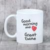 Great Dane - cup with a dog, personalized cup with a print, a classic gift for everyone from the Art-Dog brand