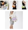 Chic Colorful 2024 Fashion Small Shoulder Bag Women's Texture Handbag Street Style