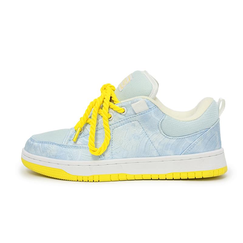 Fashion Skateboarding Platform Sneakers Simple Design Skateboard Casual Outdoor Shoes Comfortable Lace Up Light Sneaker Sports Couple