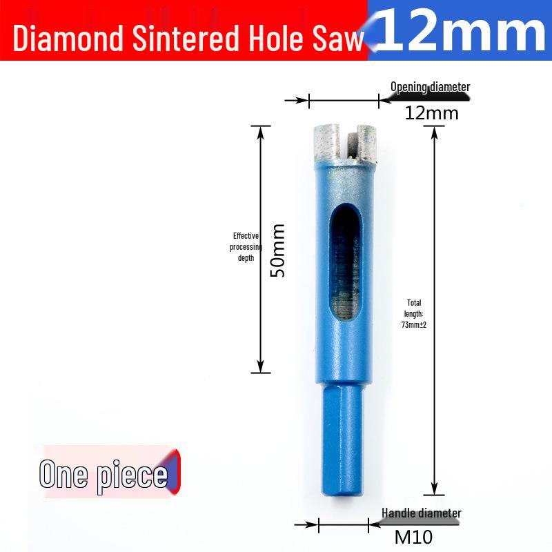 Diamantbeschichtete Lochsäge für Marmor, Granit, Stein, Fliesen und Glas