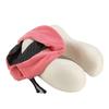Almohadas de espuma con memoria en forma de U para el cuello, almohada de viaje suave, almohada de masaje para el cuello, almohada de avión para dormir, ropa de cama para el cuidado de la salud Cervical