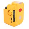 200W Portable Inverter 18V Battery Inverter with 200LM LED Light for DCB206 205 DCB204