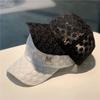 New summer hat women's fashion rhinestone hollow lace baseball cap thin breathable sunscreen visor cap cap