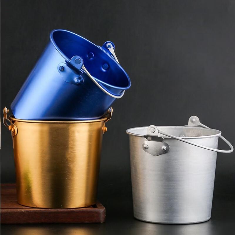 Pabei 1.75L Electroplated Metal Ice Bucket