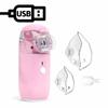 Nébuliseur Portable de Poche Nébuliseur à Atomisation Fine Atomiseur à Maille Inhalateur Silencieux Nébuliseur Inhalateur pour Adultes Enfants