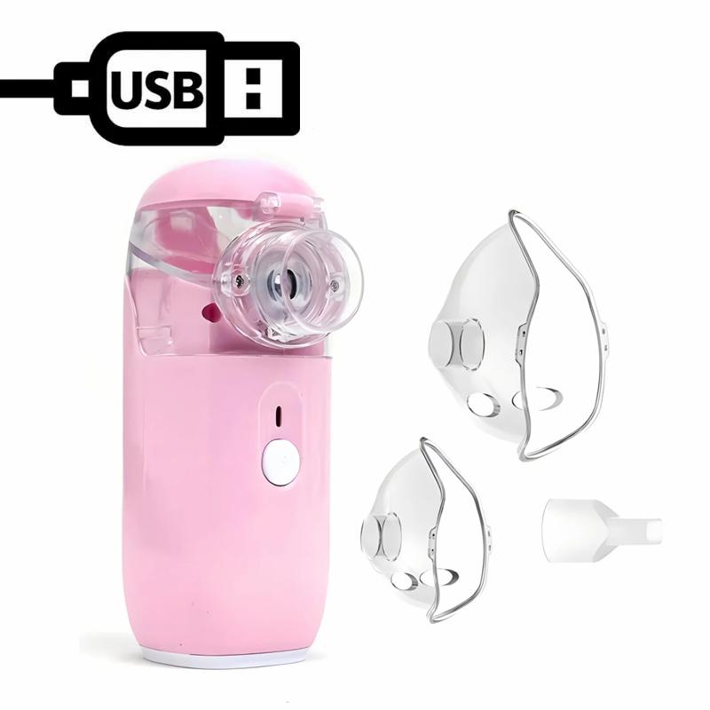 Portable Nebulizer Handheld Fine Atomization Nebulizer Mesh Atomizer Silent Inhaler Nebuliser Inhalator for Adult Kids
