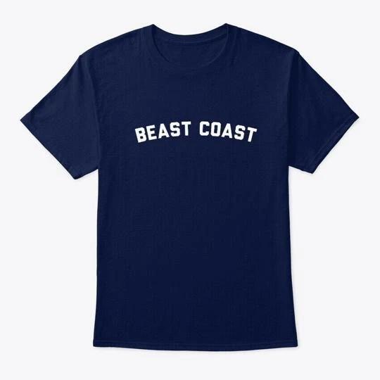 

Beast Coast T-Shirt Made in the USA Size S to 5XL S