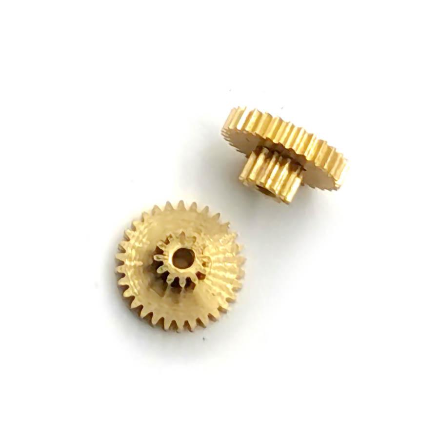 30121A 0.2M Duplicate Gear OD=6.4mm/ 2.8mm Hole 0.98mm Mini Copper Pinion Motor Parts 1 Piece