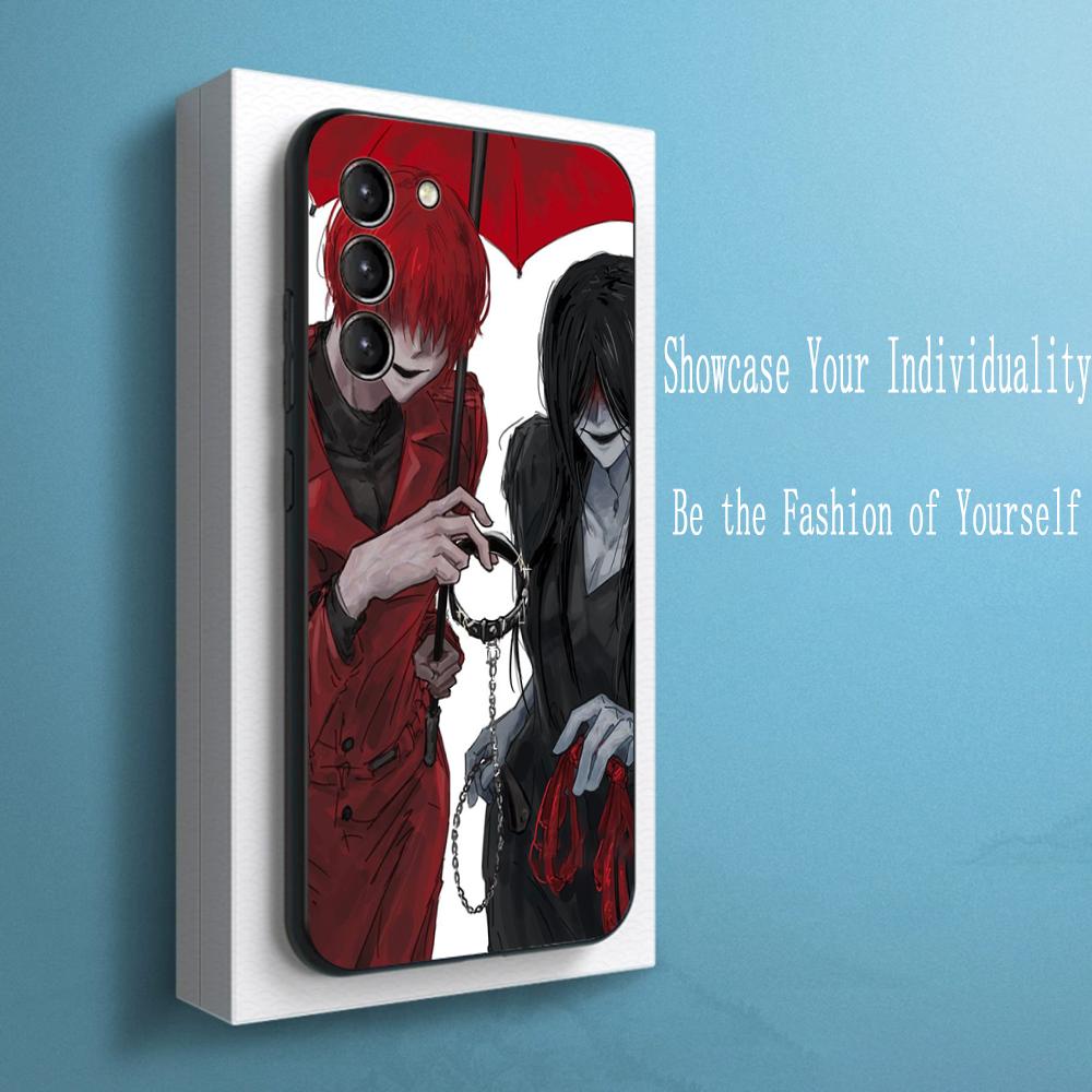 

Scarletella homicipher Y2k game man Phone Case For Samsung Galaxy S26 S25 S24 S23 S22 S21 Plus Ultra Note20 Soft Black Galaxy S23 FE