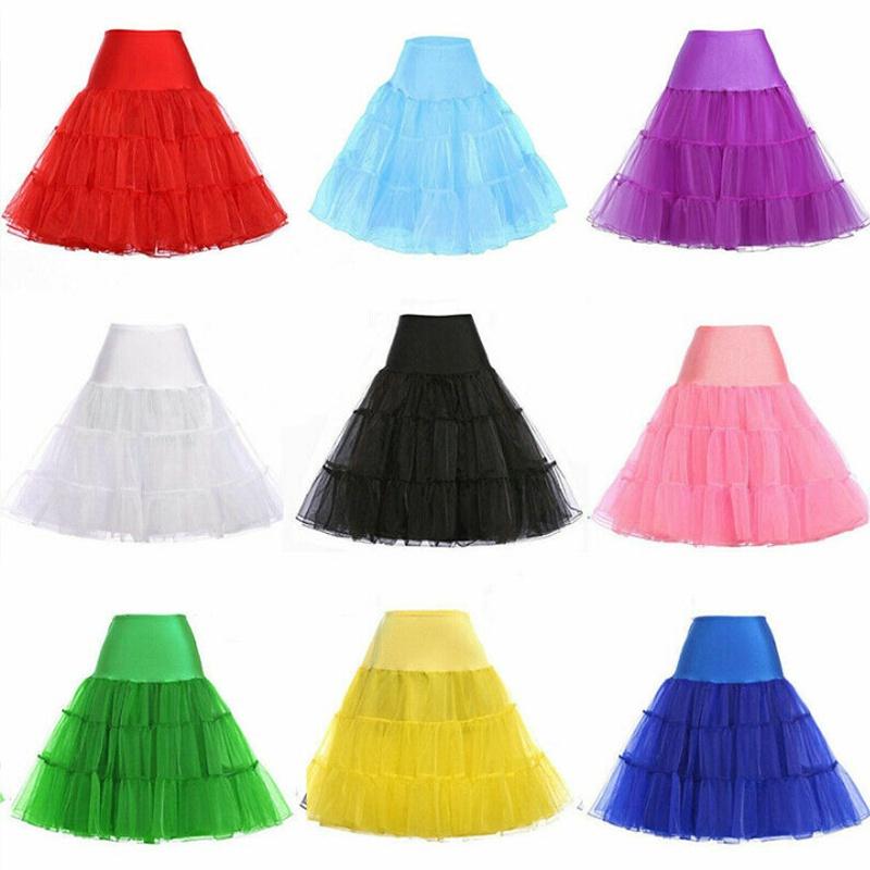 Soft Mesh Gauze Half Body Petticoat For Flare Puffy Skirts