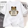Funny Frog Dtmf Tshirt Causal Debi Tirar Mas Fotos Printed Tshirt Cotton Short Sleeve O Neck Tee Shirt Male Clothing Streetwear