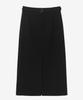 Mind Bridge Woman [Couture] H-Line Belted Slit Skirt - 2 Colors