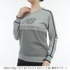 Golf Crew Neck Knit Recycled 1 [New Balance] Women's (Stretch Material) / 012-4170502 022_Gray [M]