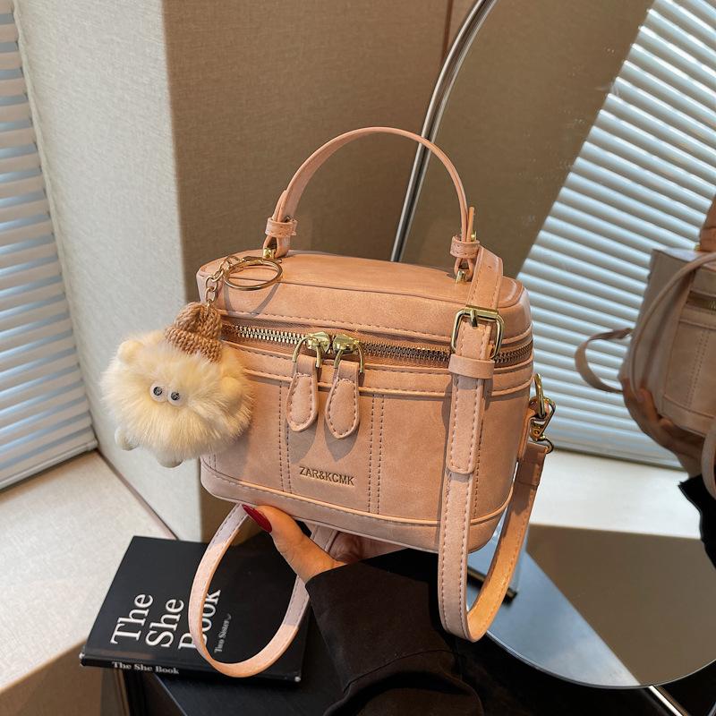 Popular small bag women's summer new versatile messenger bag box bucket bag