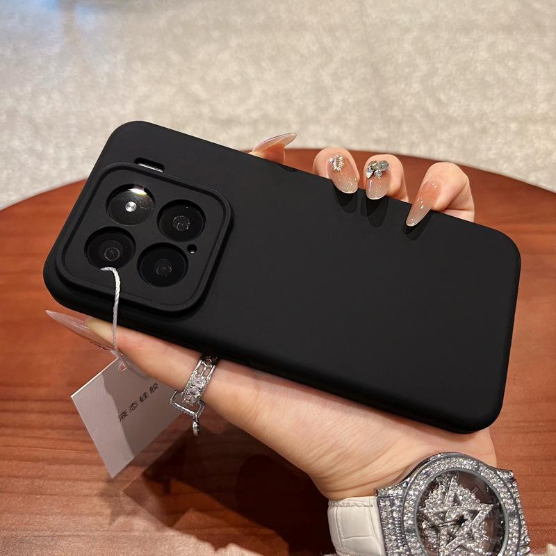 Applicable To Xiaomi Mi 11 Pro Mobile Phone  Magnetic Suction Liquid Silicone 11 New Solid Color Lens All-inclusive Anti-drop  for Men and Women
