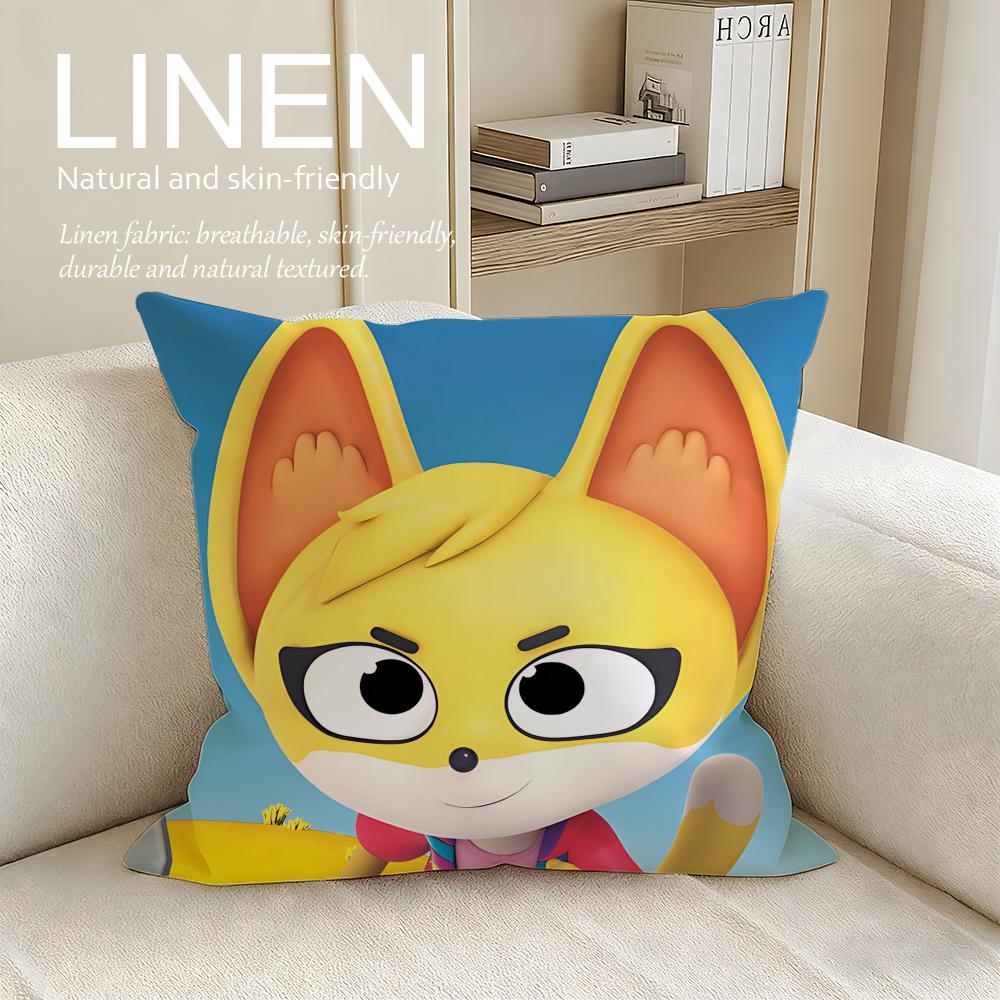 Animation The Creature Cases Cushion Cover Pillowcase Set Pcs x x Breathable Washable Sofa Cushion Cover