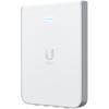 UBIQUITI UniFi U6 Access Point, In-Wall, Wi-Fi 6 AX5400 5x GE