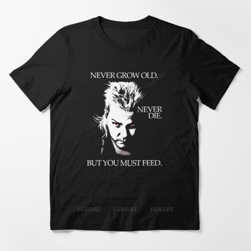 

New cotton brand tshirt black unisex tee shirt Lost Essential T Shirt men fashion cotton print tshirt teenager casual tees top S