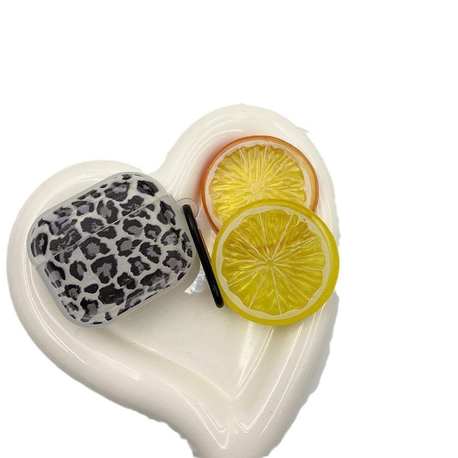 Applicable AirPods Pro protective case Silicone soft case Internet celebrity ins Leopard print 1st generation earphone case Apple earphone case