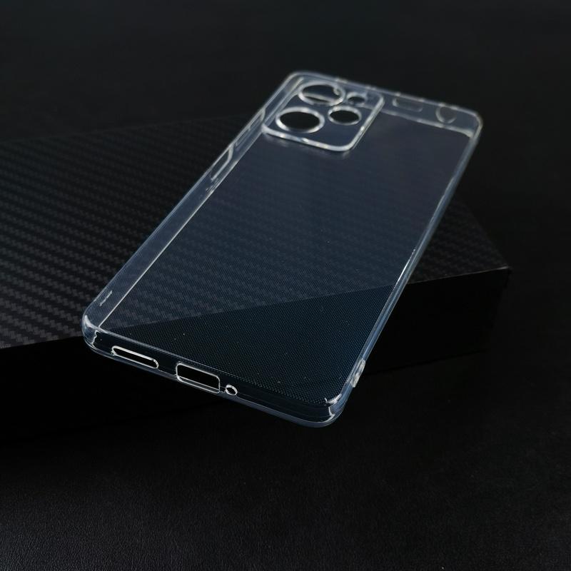 For Xiaomi Poco X5 Pro Redmi Note 12 Pro Speed 5G Slim Crystal Clear Transparent Soft TPU Back Case Protection Skin Camera Protect Cover