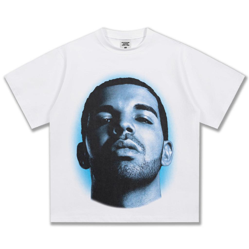 Drake Graphic TShirt Unisex Oversized Minimal Print Hip Hop Star Fan Merch Breathable Cotton Urban Streetwear Casual Daily Top