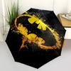 1pc Batman Symbol Artwork Umbrella with Plastic Handle,Suitable for All Seasons Travel Outdoor Multi-functional UmbrellaDCS135