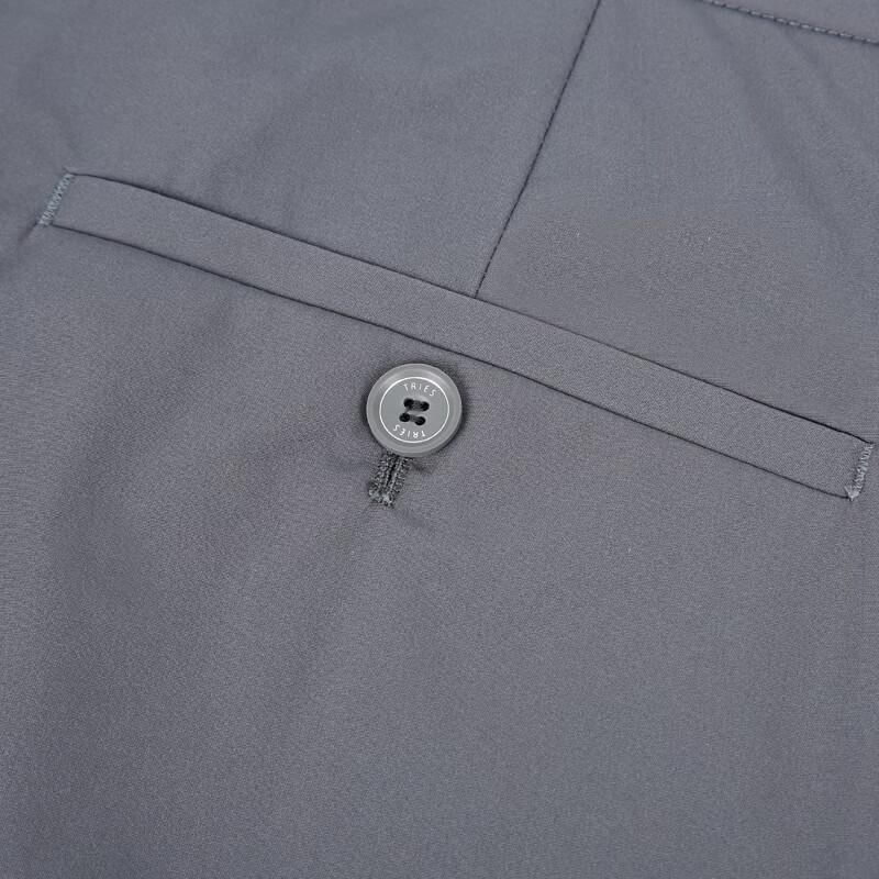 Herren Slim Fit Business Casual Elastische Hose mit geradem Bein