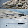 Aquatic Hook Tool Stainless Steel Telescopic Fishing Gaff with Safeguarding