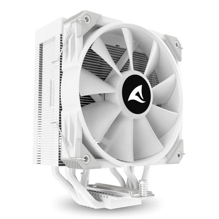 Sharkoon A50 Dissipatore Processore RGB Bianco Ventola 12cm TDP 230W Intel AMD